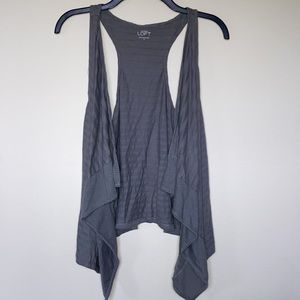 LOFT Hi-Low Open Front Racerback Tank